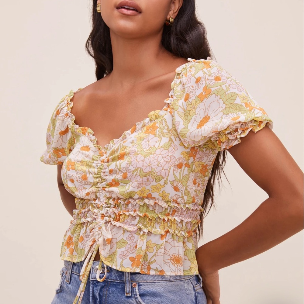 ASTR Flower Top | Size S